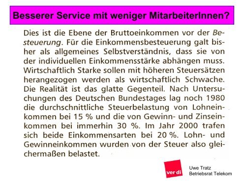 Uwe Tratz Betriebsrat Telekom