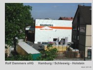 Unternehmenshistorie - Rolf Dammers ohg