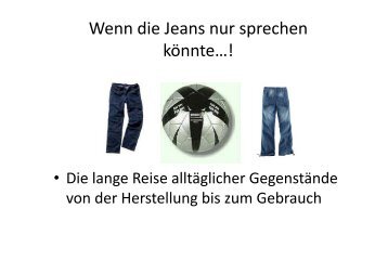 Wenn die Jeans nur sprechen kÃ¶nnteâ¦! - koost