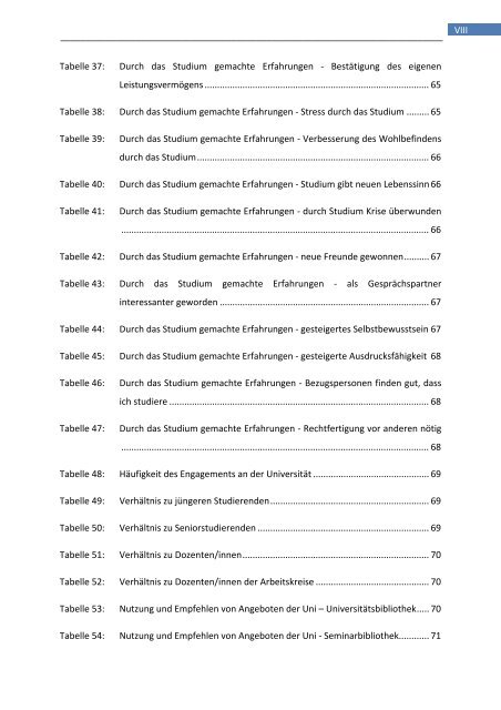 Zur Studiensituation von Seniorstudierenden. Studienmotive und ...