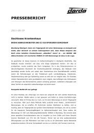 PRESSEBERICHT - Darda Gmbh