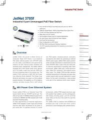 JetNet 3705f - Korenix USA