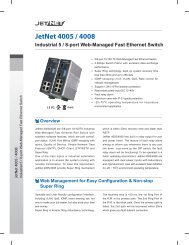 JetNet 4005 / 4008 - Korenix USA