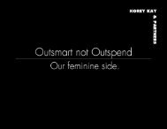 Korey Kay / Our Feminine Side - Korey Kay & Partners