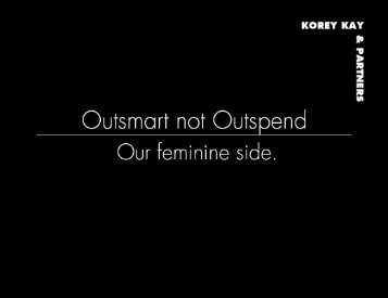 Korey Kay / Our Feminine Side - Korey Kay & Partners