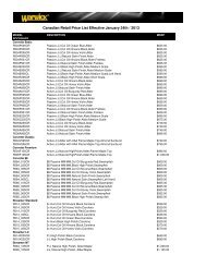 Canadian Retail Price List Effective January 24th ... - Korg Canada