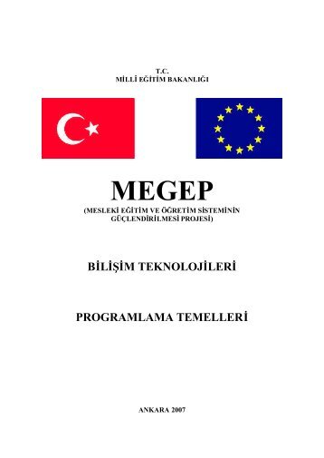 Programlama Temelleri - Hayat Boyu ÃÄrenme Genel MÃ¼dÃ¼rlÃ¼ÄÃ¼