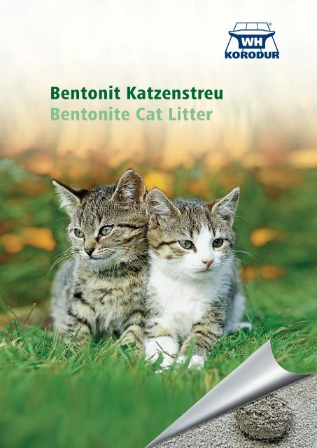 Bentonit Katzenstreu Bentonite Cat Litter - Korodur
