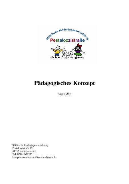 Pädagogisches Konzept - Stadt Korschenbroich