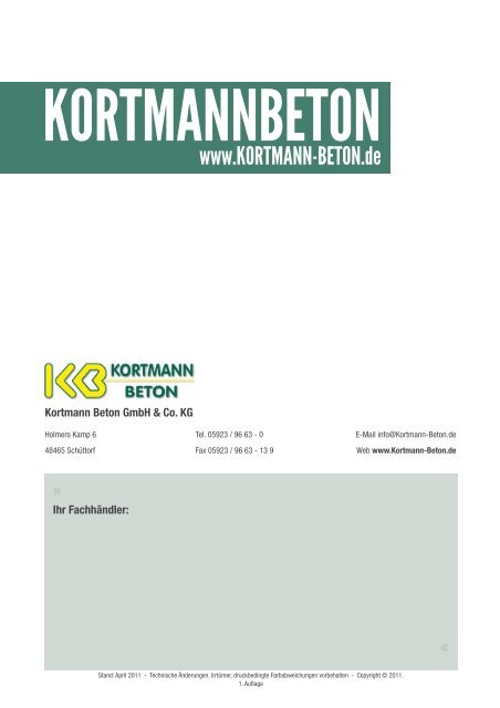 Untitled - KORTMANN BETON