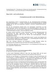 Dokumentation der Fachtagung