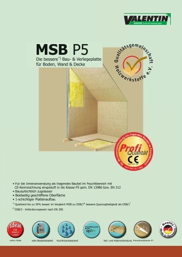 KOSCHE MSB-Platte