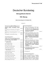 Plenarprotokoll 17/198 - Deutscher Bundestag