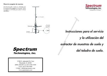 6519 Barrena para Muestras de Suelo - Kosmos