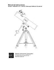 Modelo 114EQ-SD Quasar - Kosmos