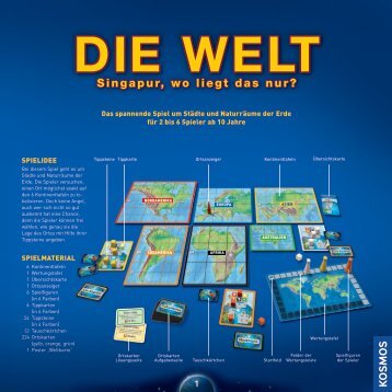 Anleitung: Die Welt - Singapur, wo liegt das nur? - Kosmos