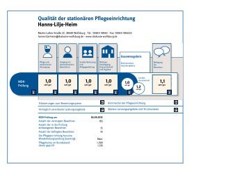 Hanns-Lilje-Heim - Diakonie Wolfsburg