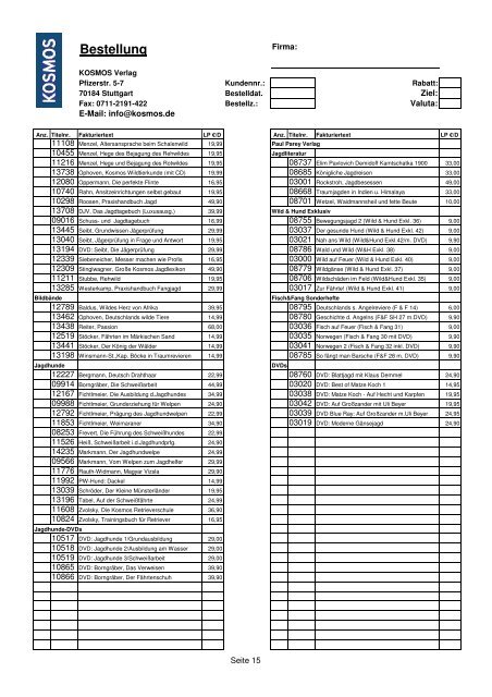 Bestellschein Ratgeber Fj14.xlsx - Kosmos