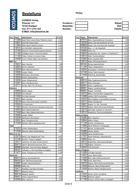 Bestellschein Ratgeber Fj14.xlsx - Kosmos