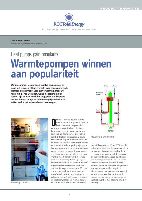 Klik hier voor het complete artikel in PDF formaat - RCC Koude en ...