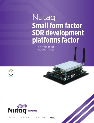 SFF SDR development platforms