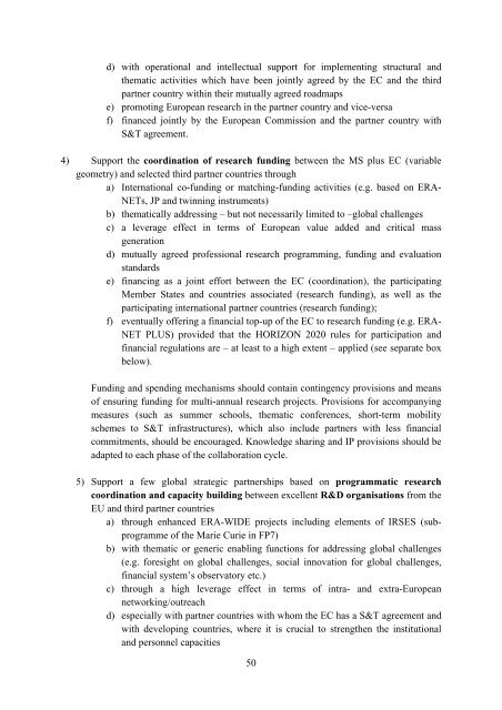 Draft Report of the Expert Group on International STI Cooperation to ...