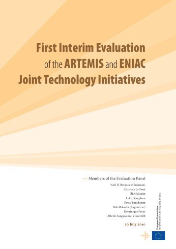 First Interim Evaluation of the ARTEMIS and ENIAC - European ...