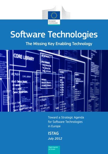 Software Technologies - The Missing Key Enabling ... - CORDIS