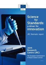 JRC thematic report: Science for Standards: a driver for ... - KoWi