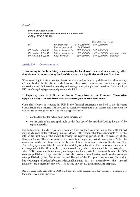 Guide to Financial Issues relating to FP7 Indirect Actions - KoWi