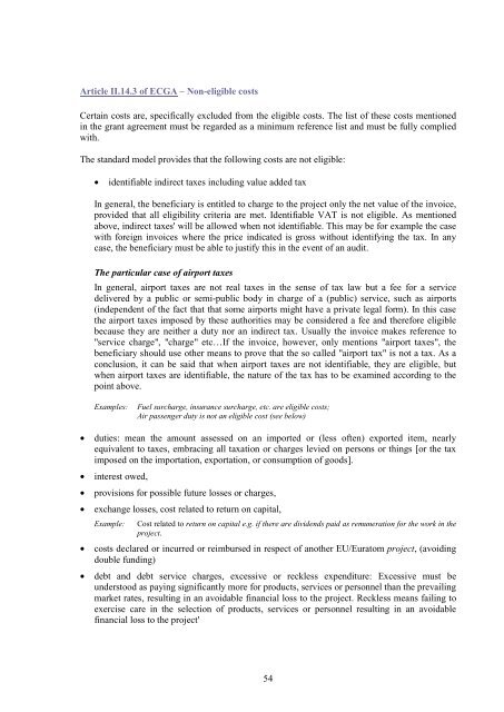 Guide to Financial Issues relating to FP7 Indirect Actions - KoWi