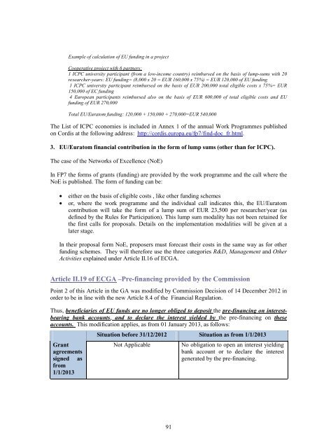 Guide to Financial Issues relating to FP7 Indirect Actions - KoWi