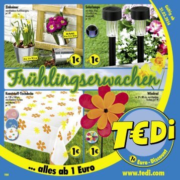 TEDi - Frühlingserwachen - 31.03.2014 - DE