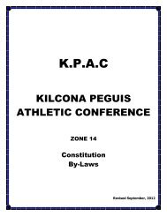 KPAC constitution