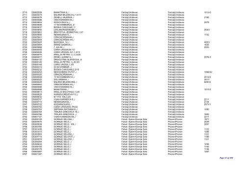 claims for property received by hpd kÃ«rkesat mbi pronat e pranuara ...