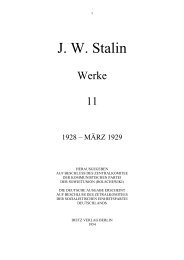 J. W. Stalin - KPD/ML