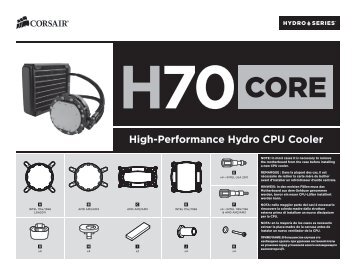 High-Performance Hydro CPU Cooler - Corsair