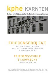 Friedensschule in St. Ruprecht - KPHE