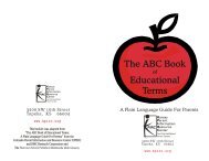 The ABC Book Educational Terms - Kansas Parent Information ...