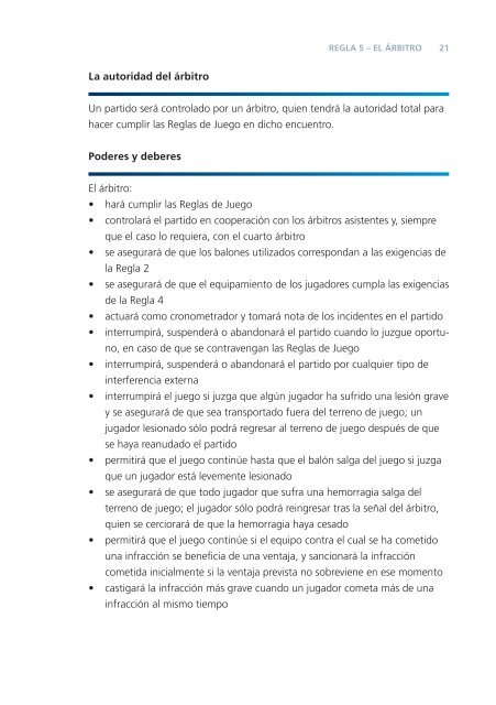 Reglas de Juego 2009/2010 - FIFA.com