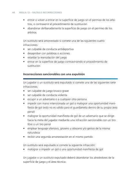 Reglas de Juego del Futsal - FIFA.com