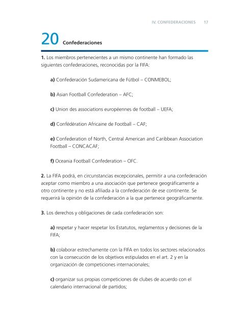 Estatutos de la FIFA (2009) - FIFA.com