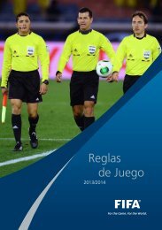 Reglas de Juego 2013/2014 - FIFA.com