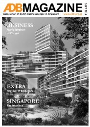 BUSINESS EXTRA SINGAPORE - Association of Dutch Businessmen