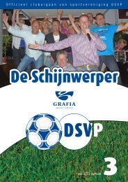 1 Officieel cluborgaan van sportvereniging DSVP mei 2011 nummer