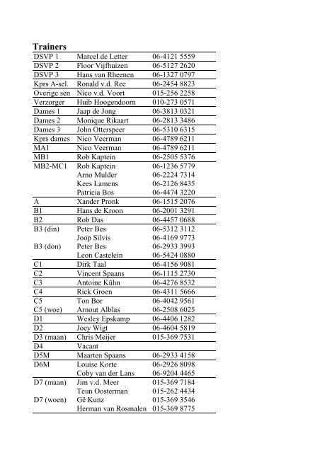 Informatiegids 2010 - Dsvp