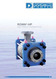 ROWA®-HP - Düchting Pumpen