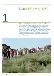 Duurzame groei - KPN
