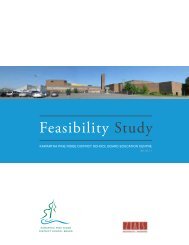 Feasibility Study - Kawartha Pine Ridge District School Board