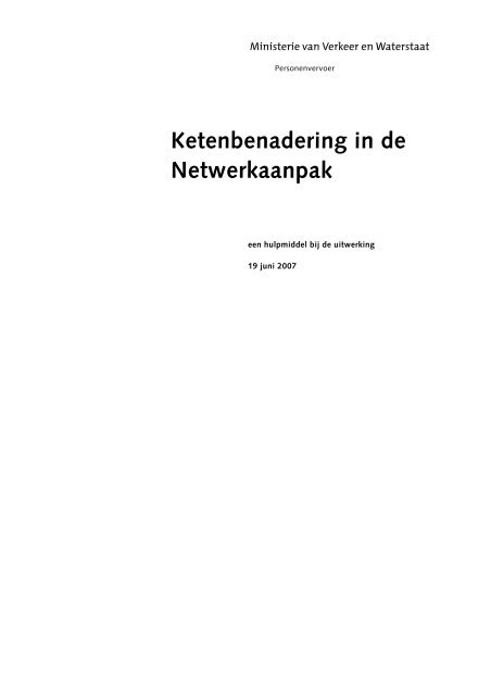 Zevensprong van Verdaas - Ketens & Netwerken